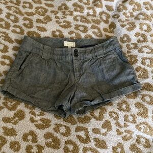 American Eagle Outfitters Cotton Plaid Shorts